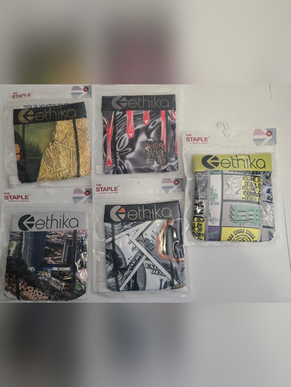 ethika Multi-Pack Boxer Briefs Staple NWT